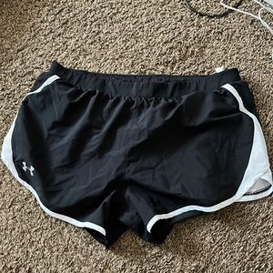 Black Under Armour Running Shorts